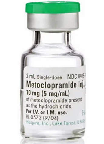 Reglan Inj (Reglan) Metoclopramide HCl Injection 10mg (5mg/mL) - 2mL vial (NDC# 2 ...