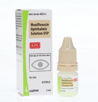 Moxifloxacin HCL Ophthalmic Solution 0.5% Bottle 3mL 3mL/Bt