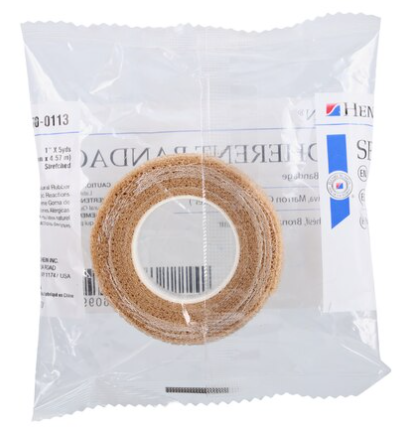 (Coban) Self-Adherent Bandage-Non-Woven Fabric -1"x5yd- #1 bandage