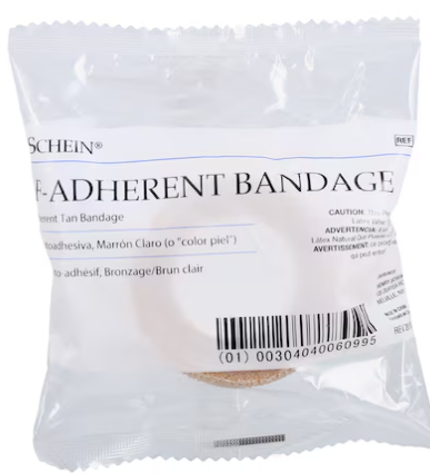 (Coban) Self-Adherent Bandage-Non-Woven Fabric -1"x5yd- #1 bandage
