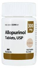 (Zyloprim) Allopurinol 300mg tablets- #100