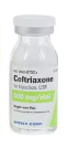 Ceftriaxone (Rocephin) Sodium Injection 500mg/vl Powder SDV - Single Vial + Sodium Chloride 0.9% Injection Preservative Free SDV 10mL