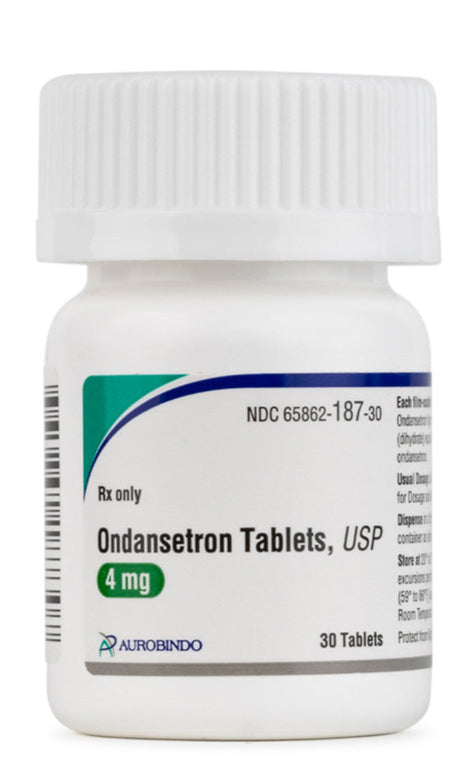 Ondansetron (Zofran NON-ODT) Tablets 4mg Bottle 30/Bt