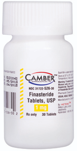 (Propecia) Finasteride 1mg tablets-#30 (NDC 31722-0526-30 LOT# E255243)