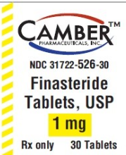 (Propecia) Finasteride 1mg tablets-#30 (NDC 31722-0526-30 LOT# E255243)