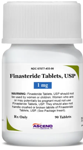 (Propecia) Finasteride 1mg tablets-#90 (NDC  67877-0455-90 LOT# E255243)