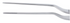 Ear Forcep- 6 inch Bayonet/Serrated/Reusable- 1 single forcep