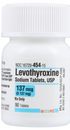 (Synthroid) Levothyroxine Sodium 137mcg Tablets-#90 (NDC#16729045415 LOT#LA00452)
