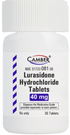(Latuda) Lurasidone Hydrochloride 40mg-#30 (NDC# 31722-0081-30 LOT# A254485)