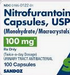 (Macrobid) Nitrofurantoin Monohydrate Macrocrystals Capsules 100mg-#100 (NDC# 00185-0122-01 LOT#PW4797))