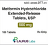 (Glucophage XR ) Metformin HCL Extended-Release Tablets 500mg-#100 (NDC#42385-0977-01 LOT#2523911)