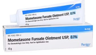 (Elocon) Mometasone Furoate Topical Ointment 0.1%-45 gram tube