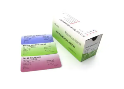 Practice Suture Nylon monofilament size 4.0 (12/box)