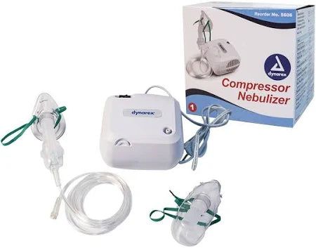 Nebulizer Compressor Sm Vol Mthpc Prtbl 6.9' Tbng W/ Adlt Msk / Chld Msk