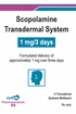 (Transderm Scop) Scopolamine Transdermal System 1mg/3days-4 patches per box (NDC#70710-1846-04 LOT#AA00025A)