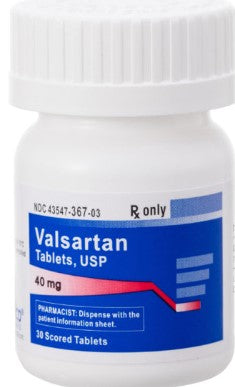 Valsartan (Diovan) 40mg-#30 tablets