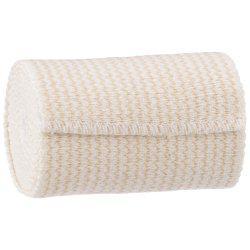 (Ace Wrap Equivalent) Elastic Bandage 3 Inch X 5 Yard Standard Compression Hook and Loop Closure Tan NonSterile