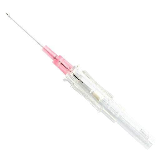 20gx1.00 Pink Peripheral IV Catheter ProtectIV Plus Safety Straight
