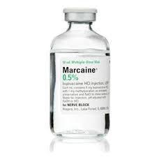 Marcaine Injection 0.5% MDV 50mL/Vl
